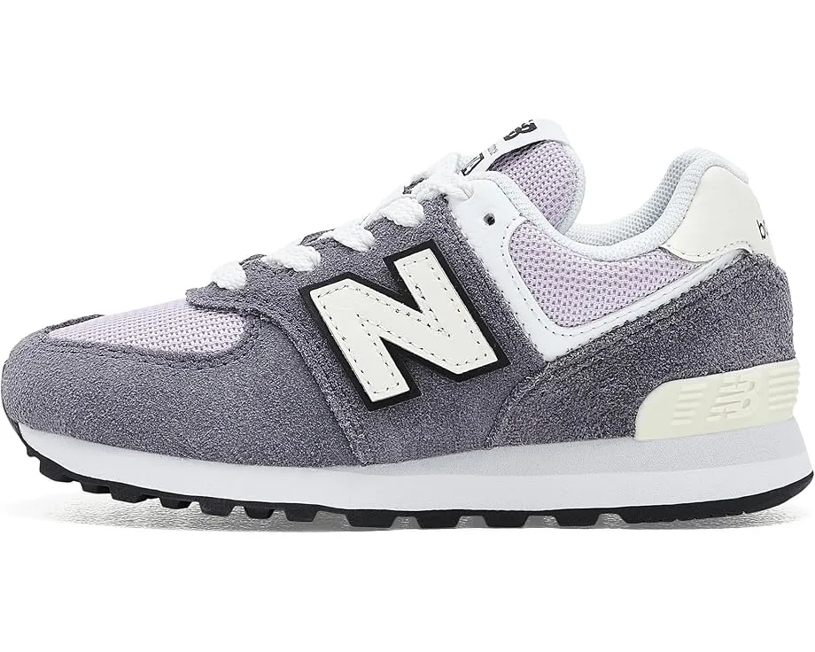 Детские кроссовки New Balance 574 с верхом из замши и сетки