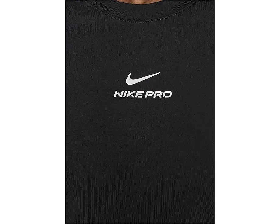Топ Nike Pro Training Dri-FIT с коротким рукавом и сетчатыми вставками