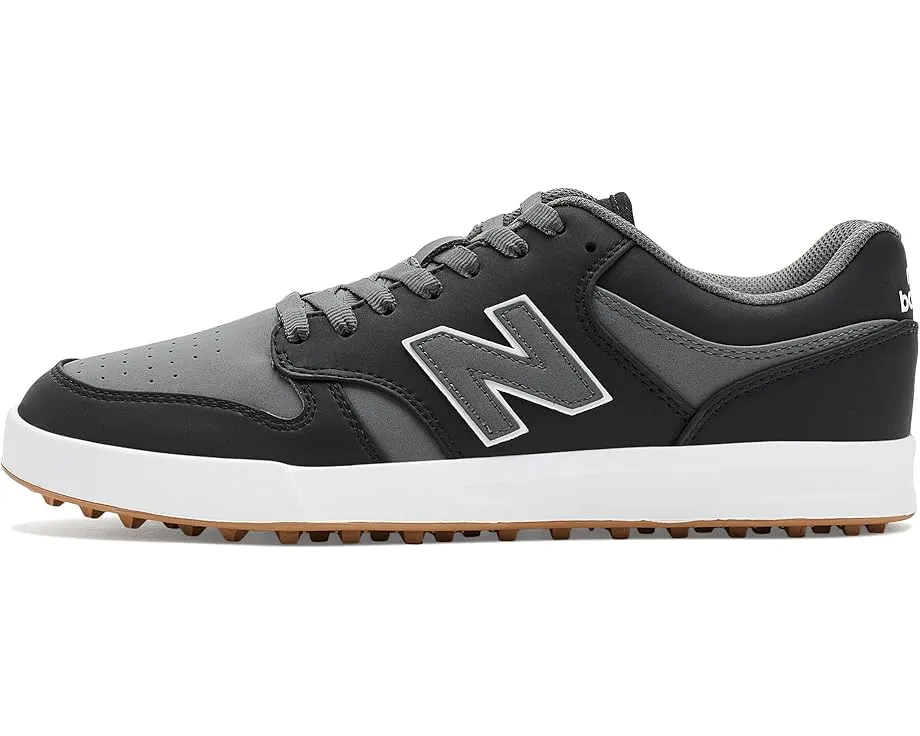 New Balance Golf 480 бесшиповые туфли из премиальной кожи