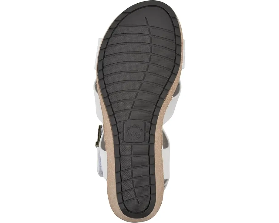 Сандалии White Mountain Prezo на пробковом каблуке с миндалевидным носком