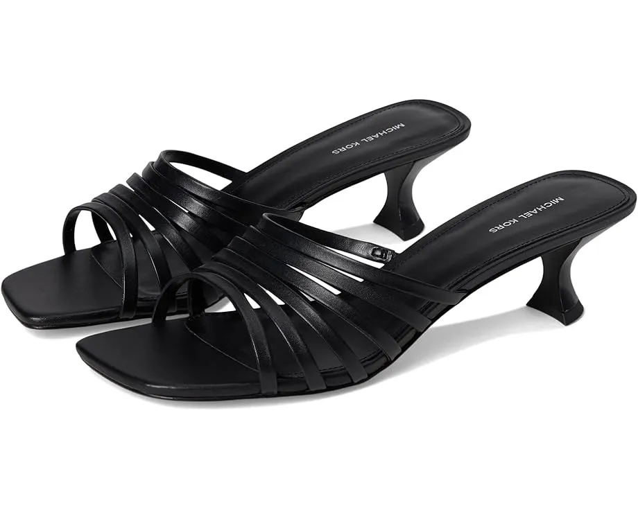 MICHAEL Michael Kors босоножки Haisley Kitten на шпильке с ремешками