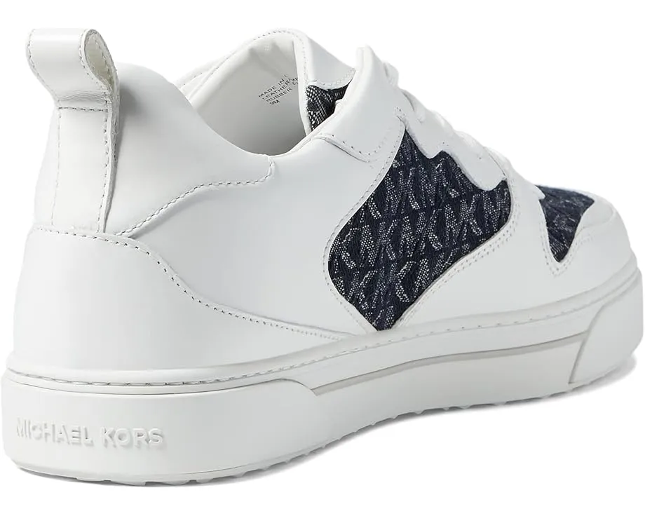 Кроссовки Michael Kors Baxter из кожи с перфорацией и прочной резиновой подошвой