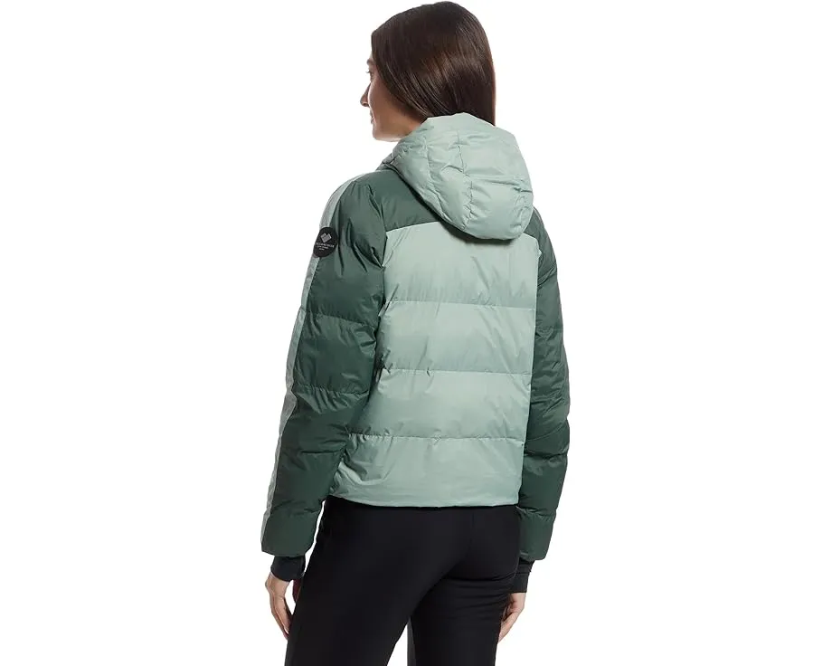 Пуховая куртка Obermeyer Slopeside Puffer с утеплителем 600 fill power и отстегивающейся юбкой
