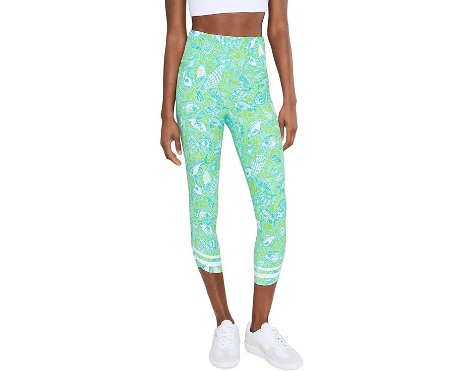 Лосины Weekender High Rise Crop от Lilly Pulitzer с высокой посадкой
