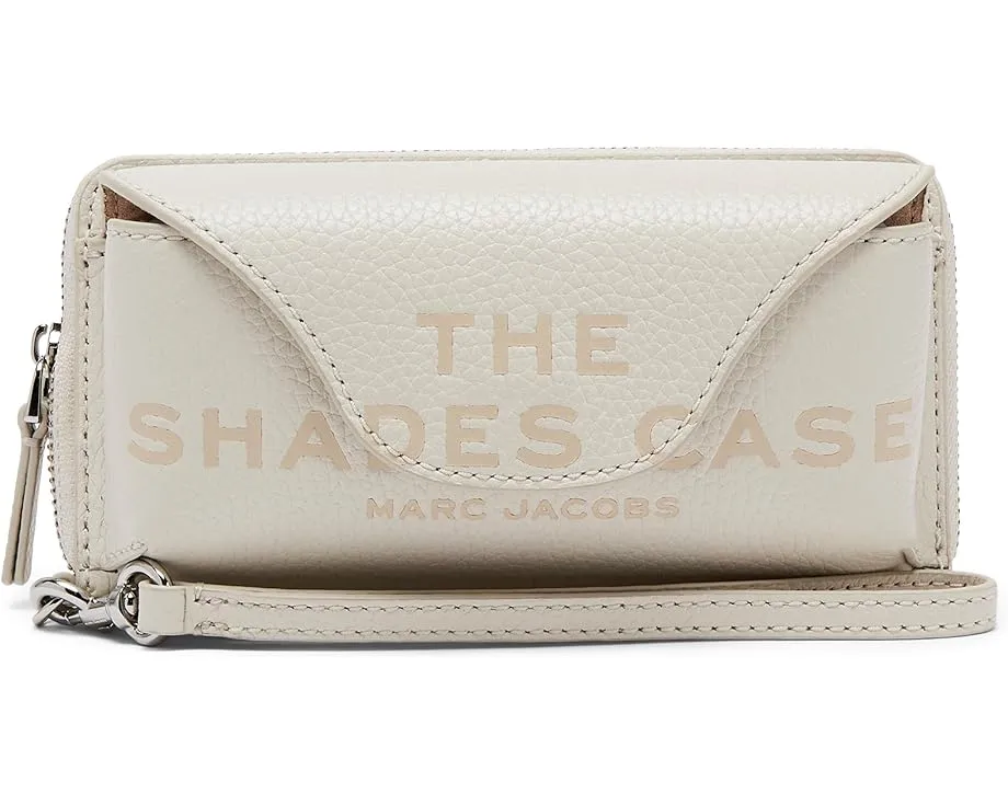 Marc Jacobs чехол для очков из натуральной кожи The Leather Shades Case