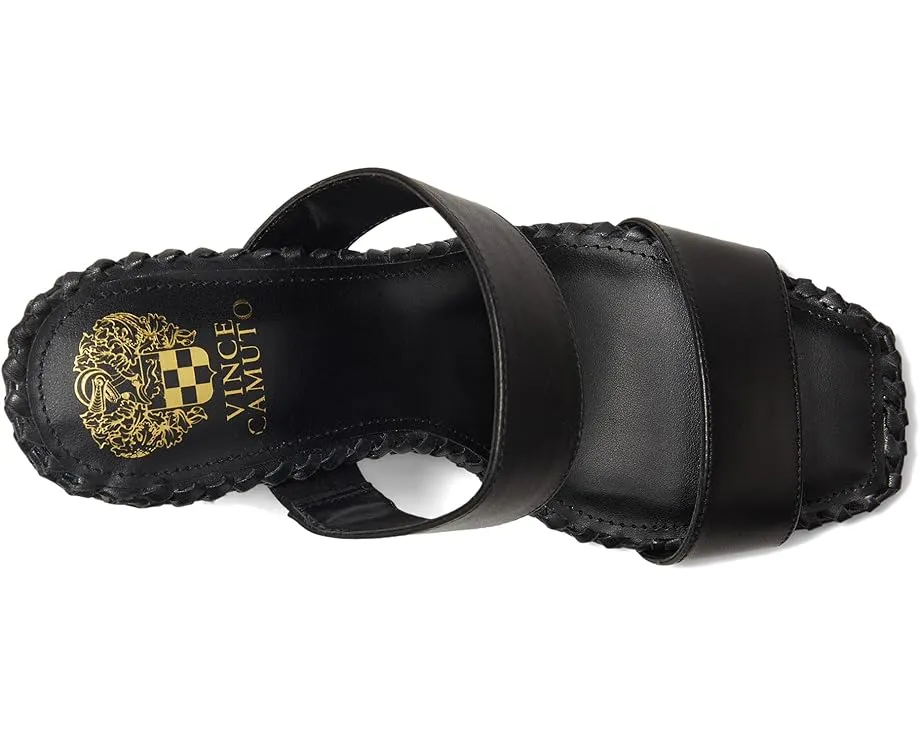 Босоножки Vince Camuto Kaden мюли на квадратном каблуке с декоративной строчкой