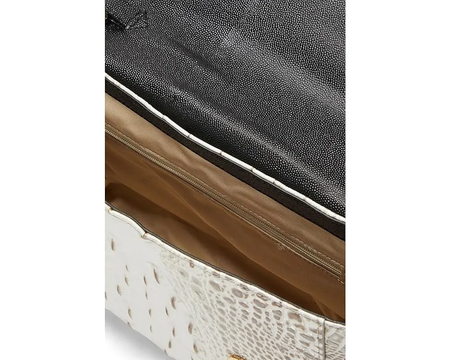 Универсальная сумка кроссбоди Jenah из мягкой кожи от Brahmin