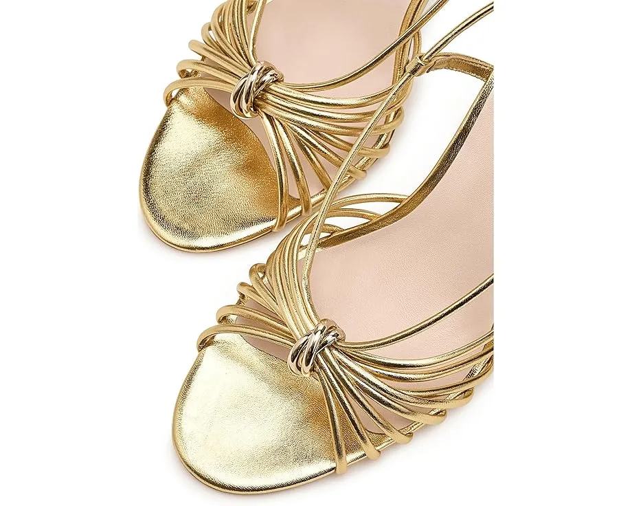 Босоножки Loeffler Randall Mareka на каблуке с ремешками и металлической фурнитурой