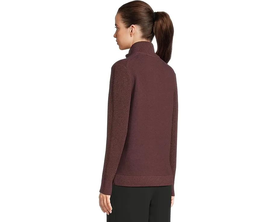 Royal Robbins свитер Westlands 1/4 Zip из смеси шерсти мериноса и переработанного полиэстера