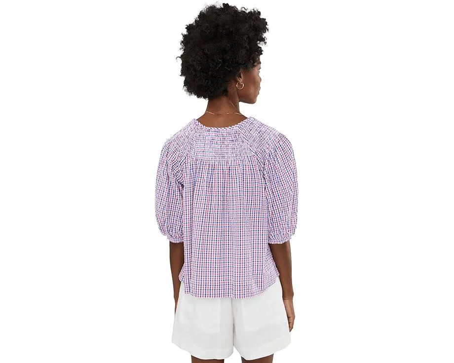 Топ Devin Top с V-образным вырезом Vineyard Vines с завязками