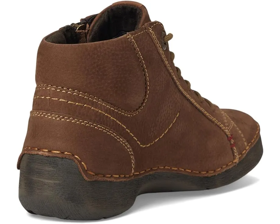 Ботинки Josef Seibel Fergey 67 из нубука с ручной строчкой