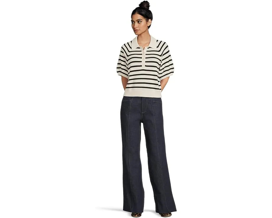 Брюки Paige Skye Trouser In Saville с завышенной талией и прямым кроем