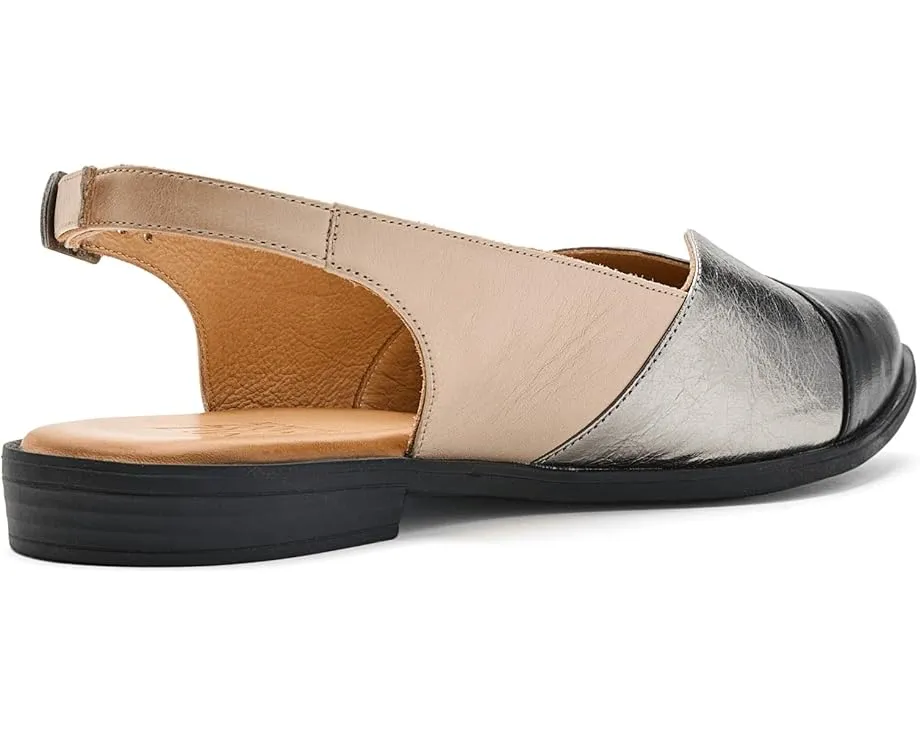 Туфли Miz Mooz Florie Sling Back Flats с заостренным носком и регулируемой пряжкой