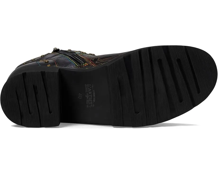 L'Artiste by Spring Step Ботинки Branchout с цветочным принтом и квадратным каблуком