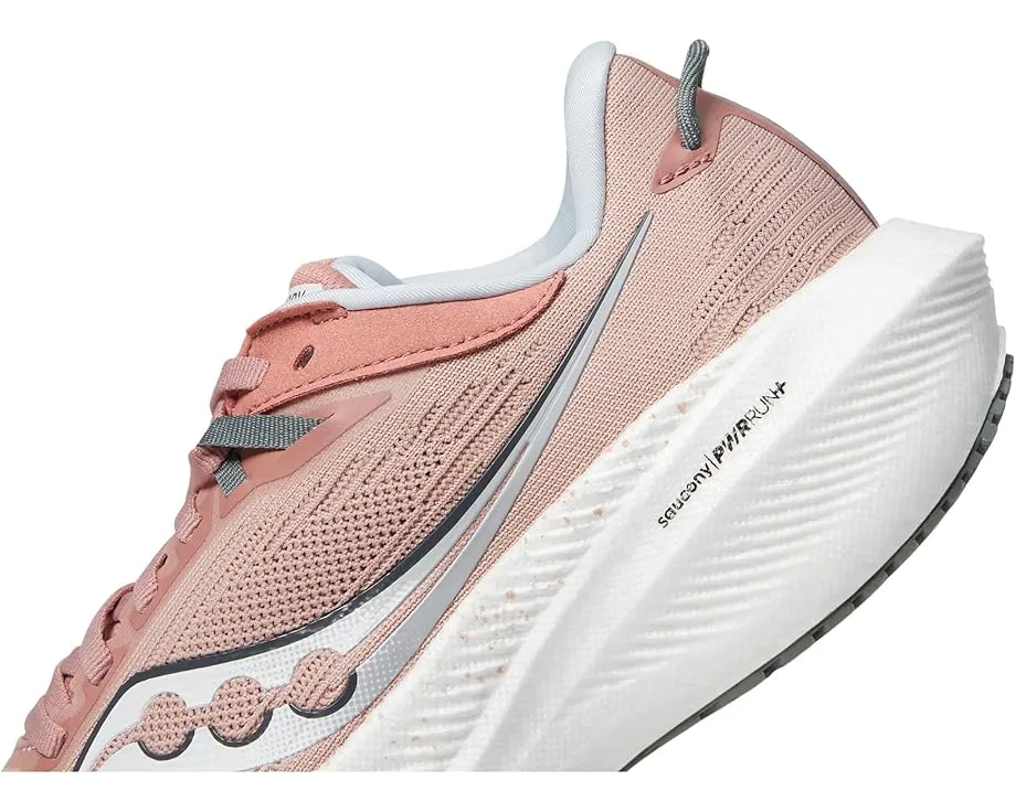 Вegan кроссовки Saucony Triumph 21 с технологией PWRRUN+