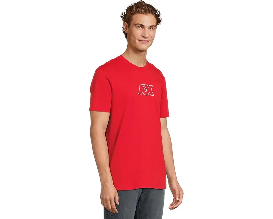 Футболка Armani Exchange из плотного хлопкового джерси