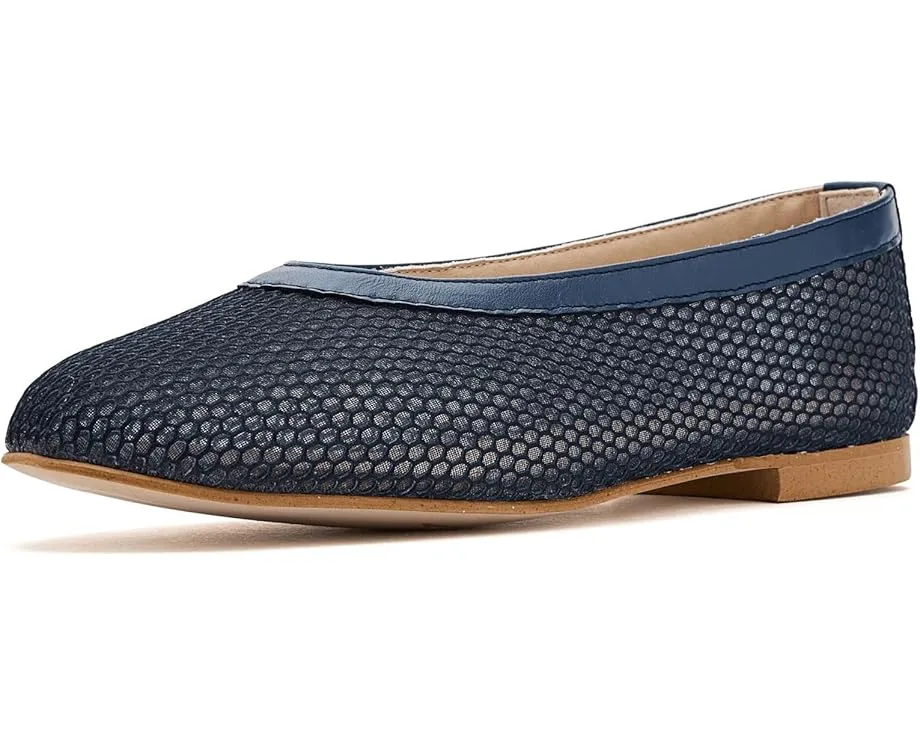 Балетки Renee из сетки с V-образным вырезом от French Sole