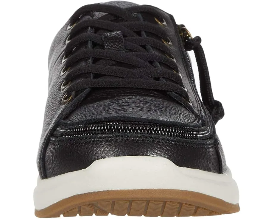 Кроссовки BILLY Footwear Comfort Leather Lo на молнии с кожаным верхом и технологией FlipTop