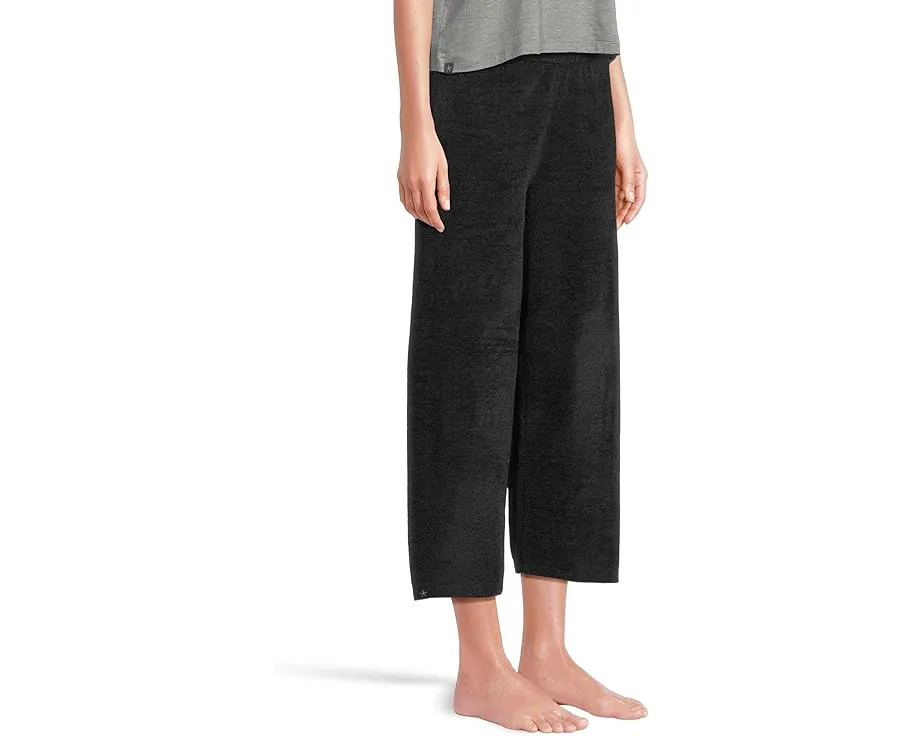 Кроп-брюки Barefoot Dreams Cozychic Ultra Lite с прямой штаниной и эластичным поясом