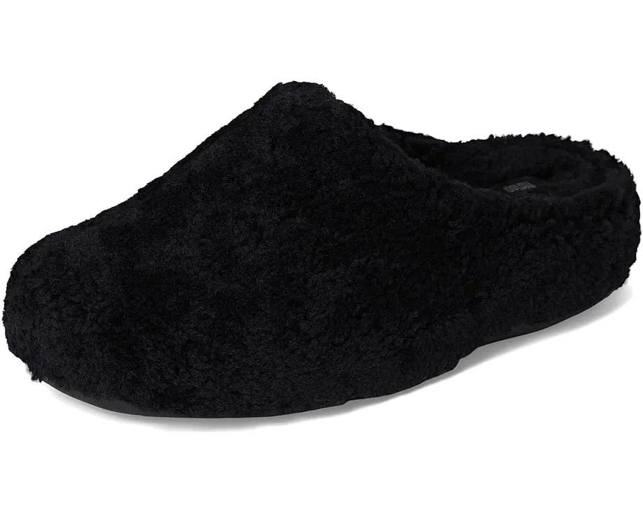 Тапочки-клоги Shuv Curly-Shearling из овчины с подошвой Microwobbleboard FitFlop