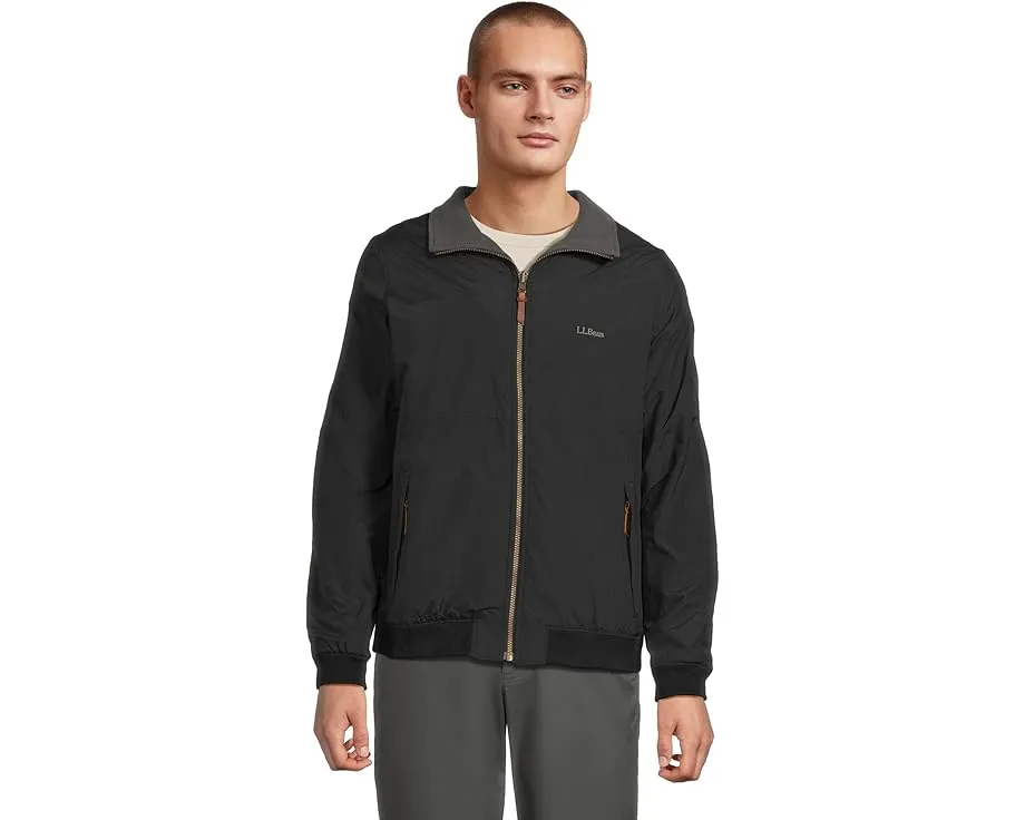 Куртка L.L.Bean Reversible Warm Up Regular на флисе и ветровке с карманами