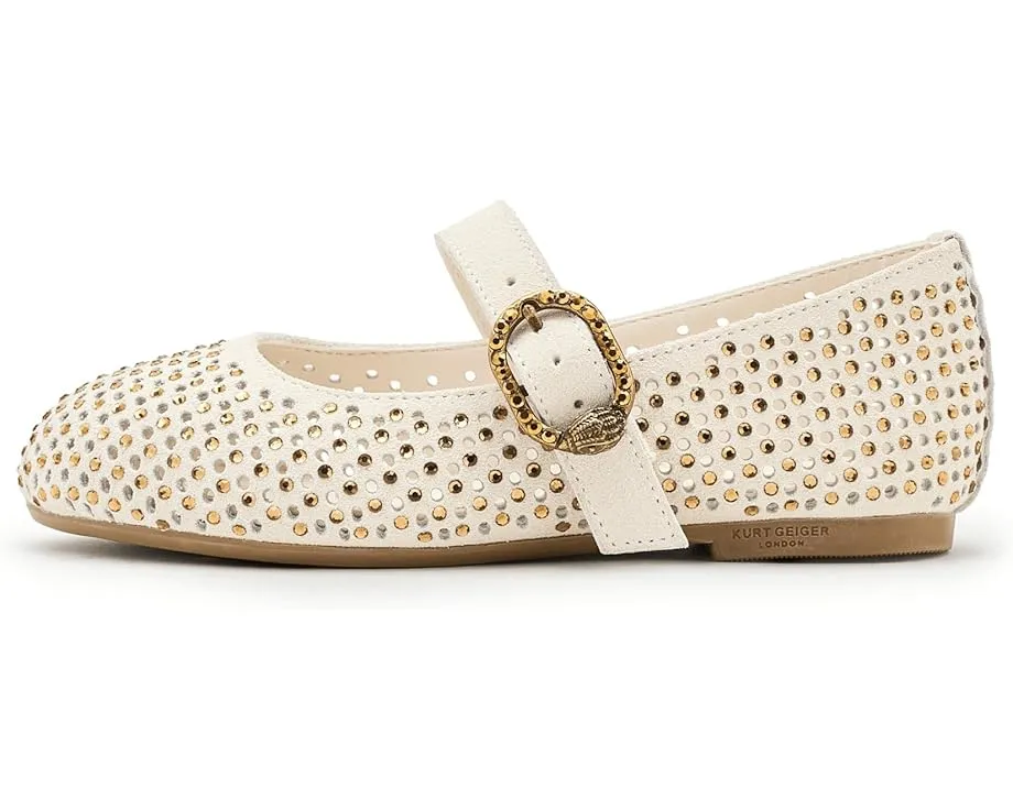 Балетки Kurt Geiger London Kids Mini Mayfair для детей с пряжкой