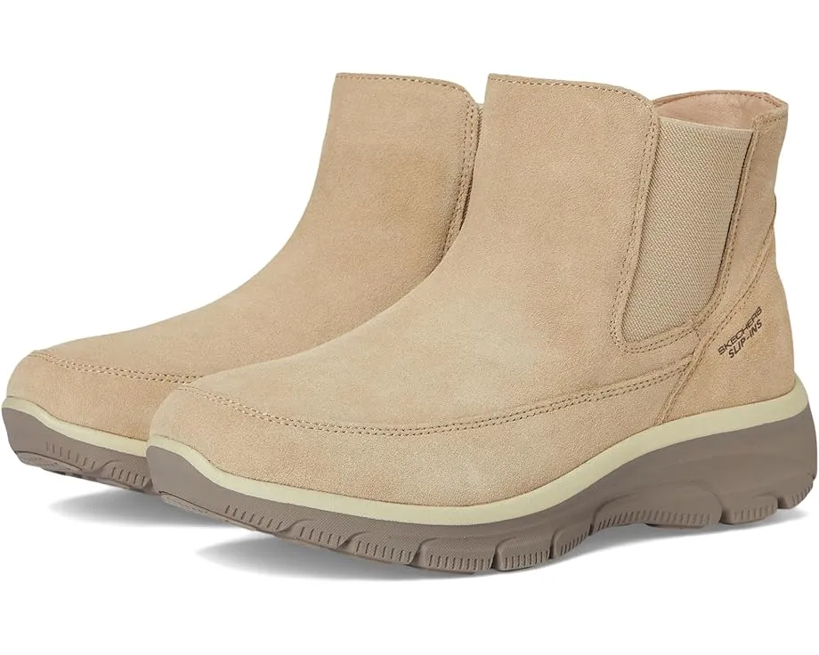 Ботинки SKECHERS Easy Going в стиле челси без шнуровки с замшевым верхом