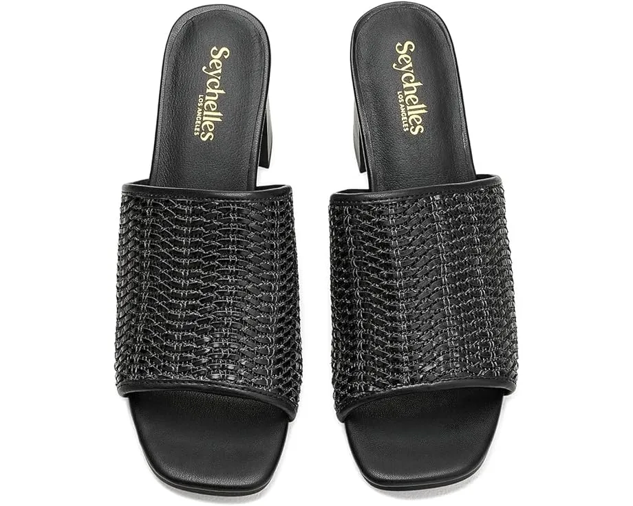 Сандалии Adapt 3 Woven от Seychelles с плетеным верхом и удобным каблуком