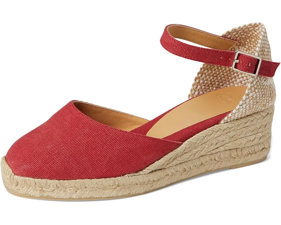 CASTANER Carol 30 эспадрильи на танкетке с ремешком на щиколотке