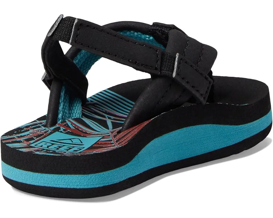 Детские сандалии Reef Little Ahi с мягкой стелькой и ремешком на пятке