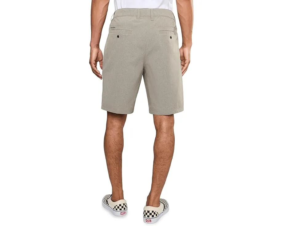 Шорты Phantom Microcheck Walkshorts 20 от Hurley с водоотталкивающим покрытием