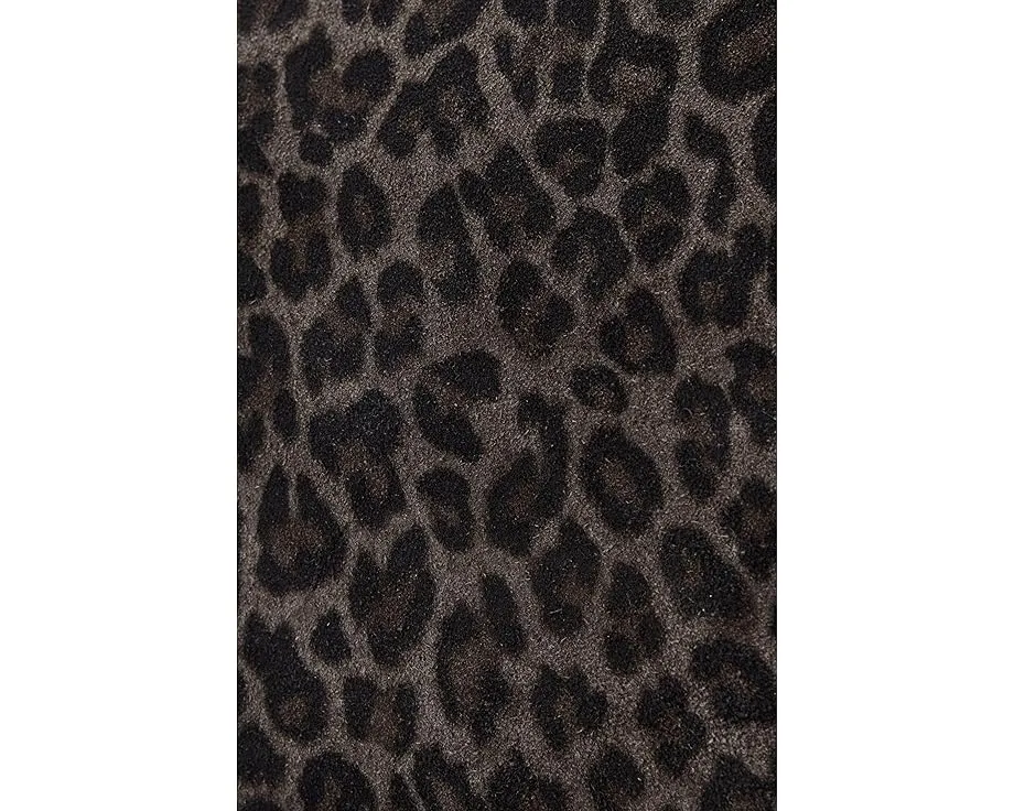 Клатч Bettina Leppo из мягкой кожи с принтом под животное AllSaints