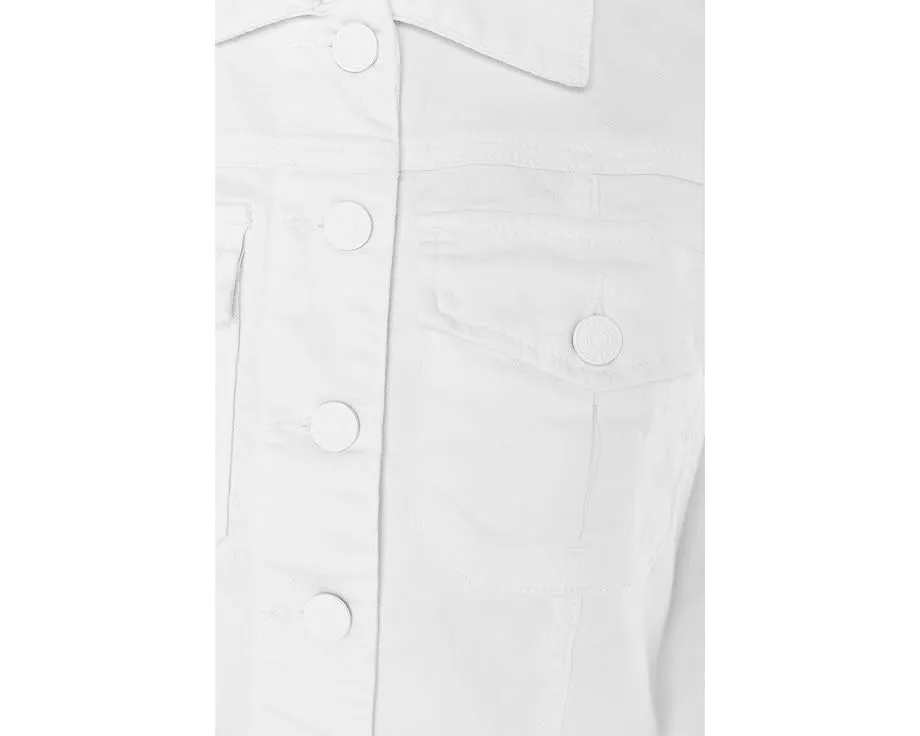 Джинсовая куртка Kara с эффектом потертости и укороченным кроем KUT from the Kloth