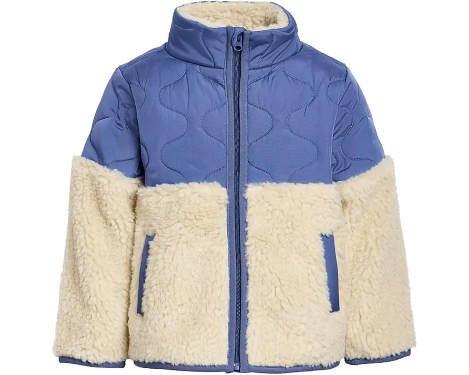 Детская стеганая куртка Janie and Jack Quilted Sherpa для малышей и детей