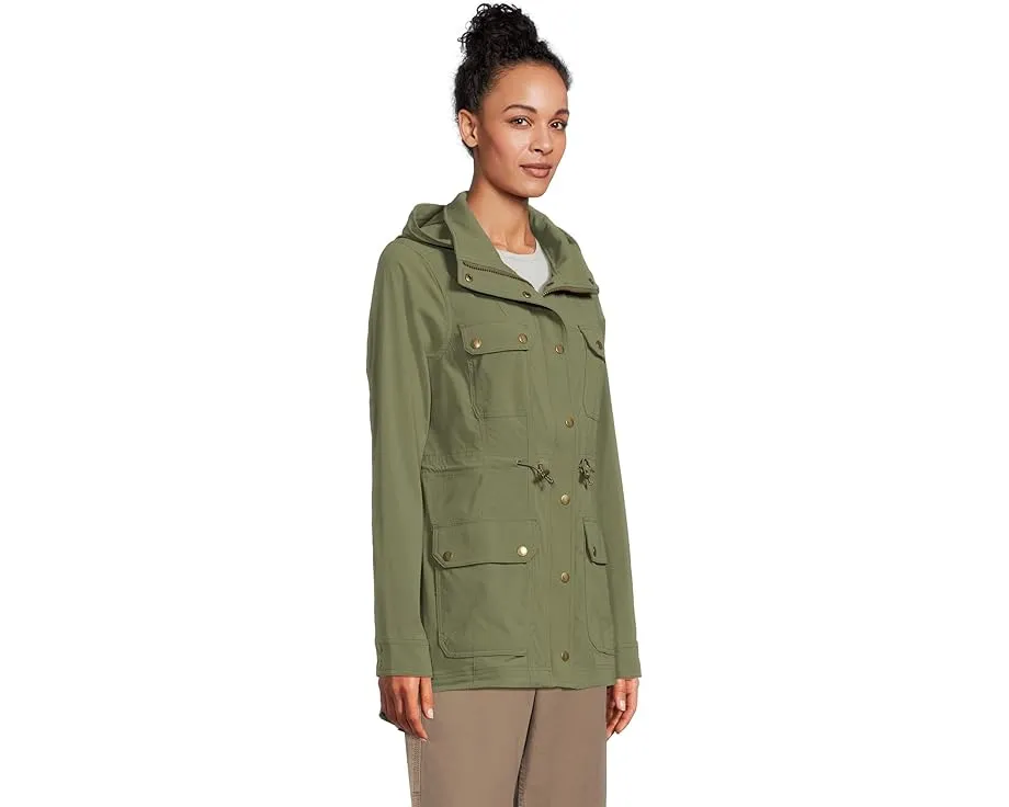 Мягкая ветровка Boundless с капюшоном и регулируемой талией L.L.Bean