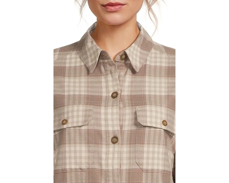 Royal Robbins куртка-рубашка Vista Flannel с утеплителем и карманами для рук