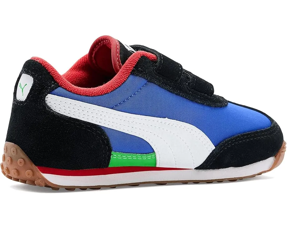 Puma Easy Rider Hook And Loop детские кроссовки на липучках с ретро дизайном
