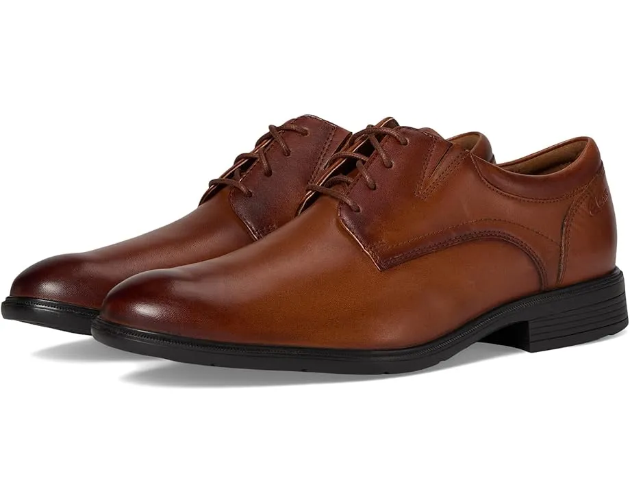 Туфли Clarks Steadwell Lace с миндалевидным носком и противоскользящей подошвой