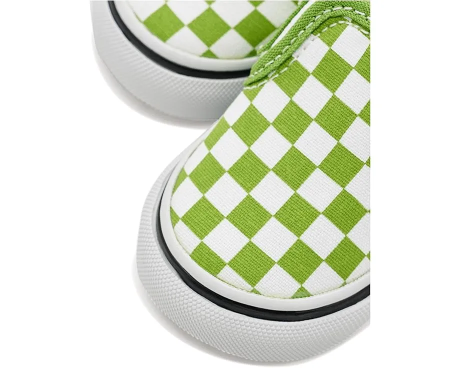 Кеды Vans Slip-On V для малышей с принтом на парусине