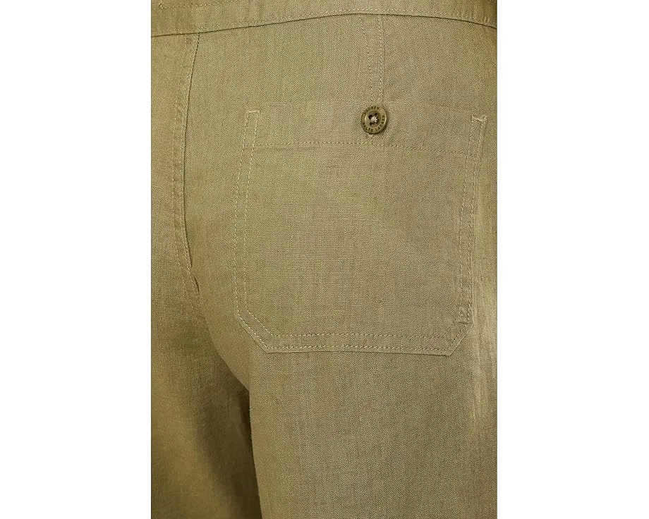 Брюки Petite Linen Wide-Leg от Lauren Ralph Lauren