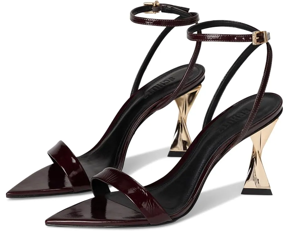 Босоножки Elisha на шпильке из лакированной кожи Schutz
