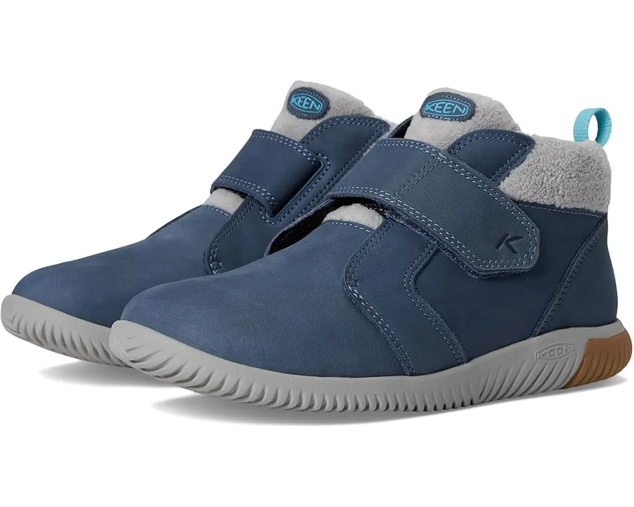 KEEN Kids KNX Middie кроссовки на липучке с ощущением босиком и средней высотой