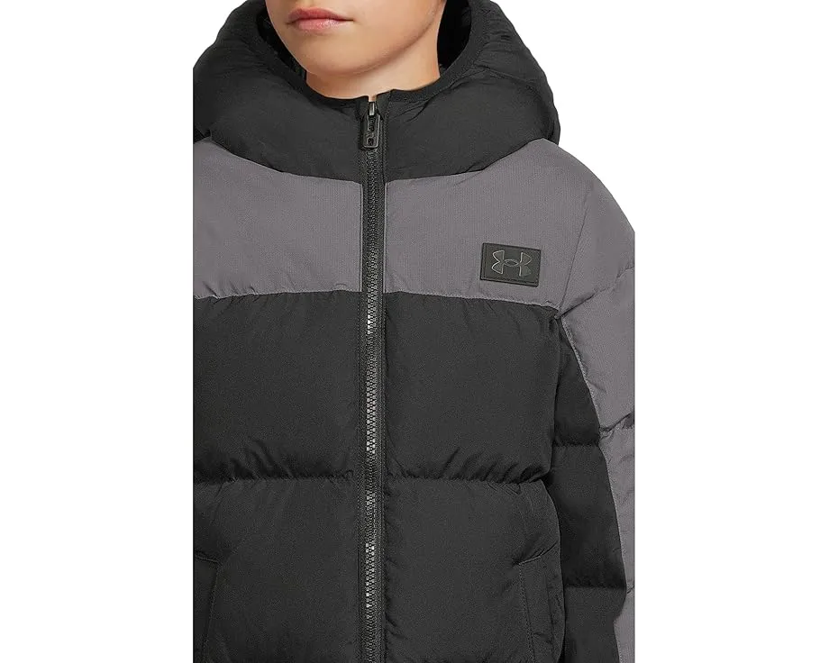 Пуховик Under Armour Kids Tuckerman для мальчиков с капюшоном и карманами