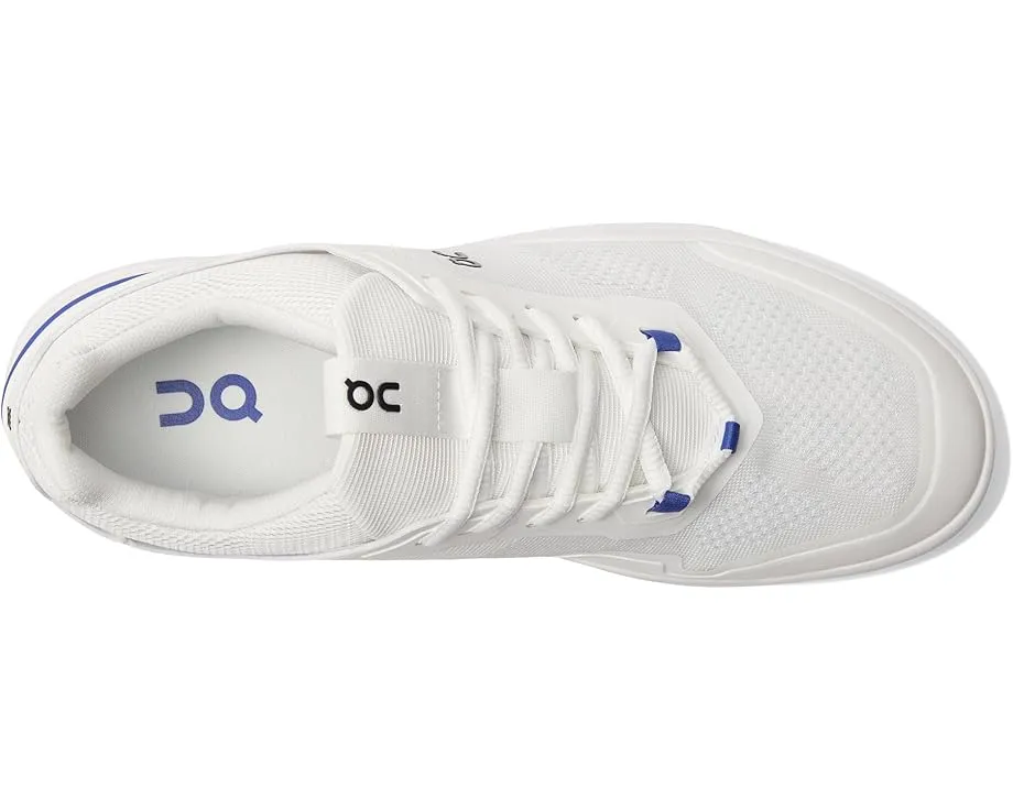 Кроссовки On The ROGER Spin 2 теннисного стиля с сетчатым верхом и более 25% переработанных материалов