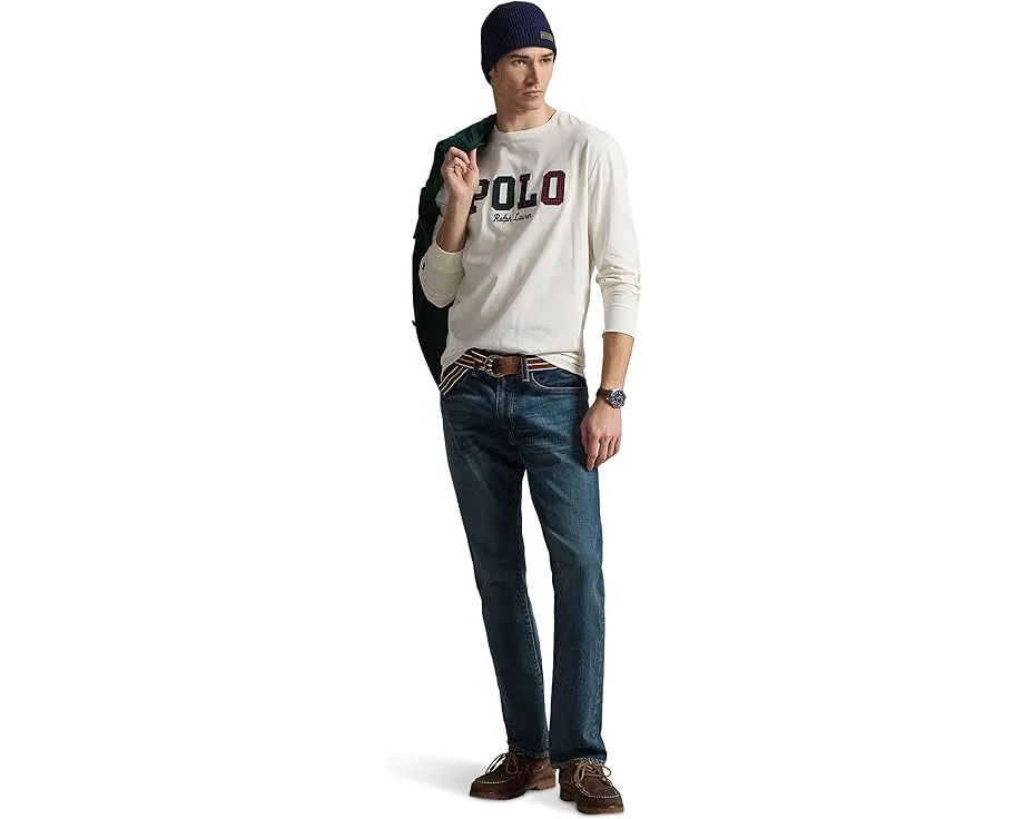 Футболка Polo Ralph Lauren Classic Fit с аппликацией в клетку и вышивкой