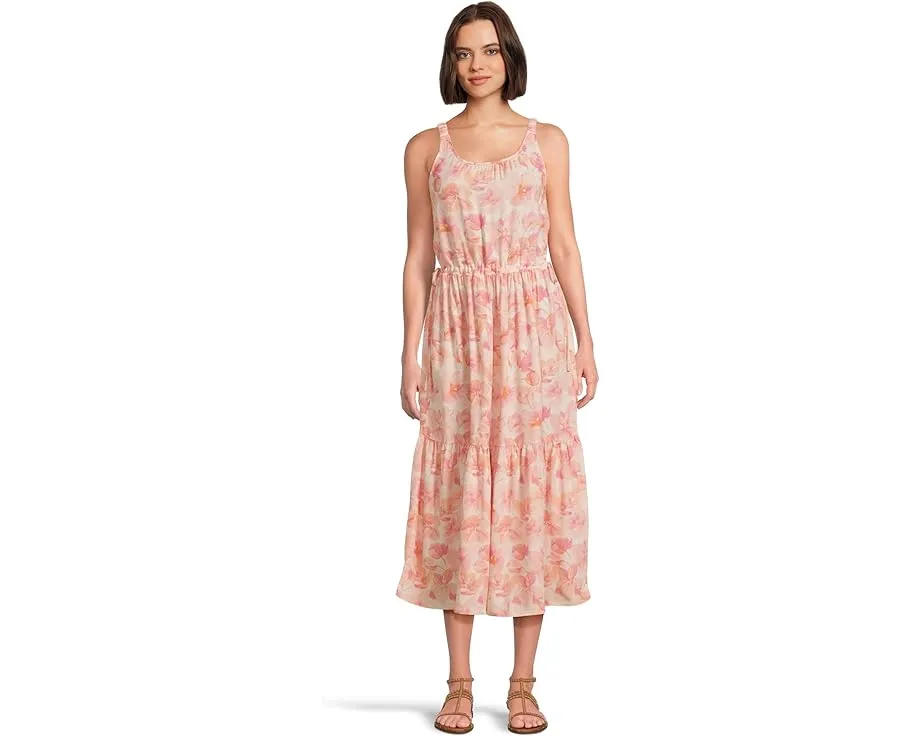 Splendid Макси-платье Sutton Floral с цветочным принтом и многоярусным дизайном