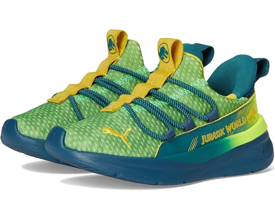 Детские слипоны PUMA Softride One4All Jurassic World с технологией Softride