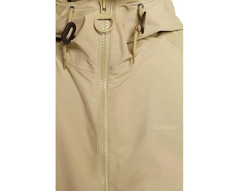 Ветровка Barbour Hooded Domus Waterproof с капюшоном в клетку и водоотталкивающей мембраной