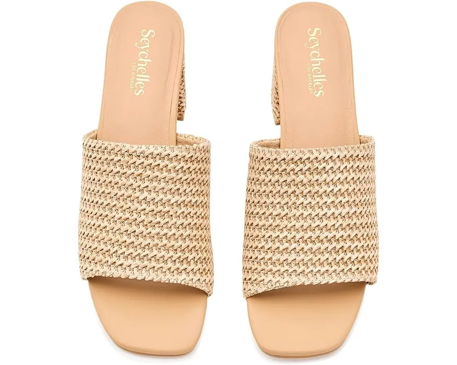Сандалии Adapt 3 Mix от Seychelles с плетеным верхом и квадратным носком