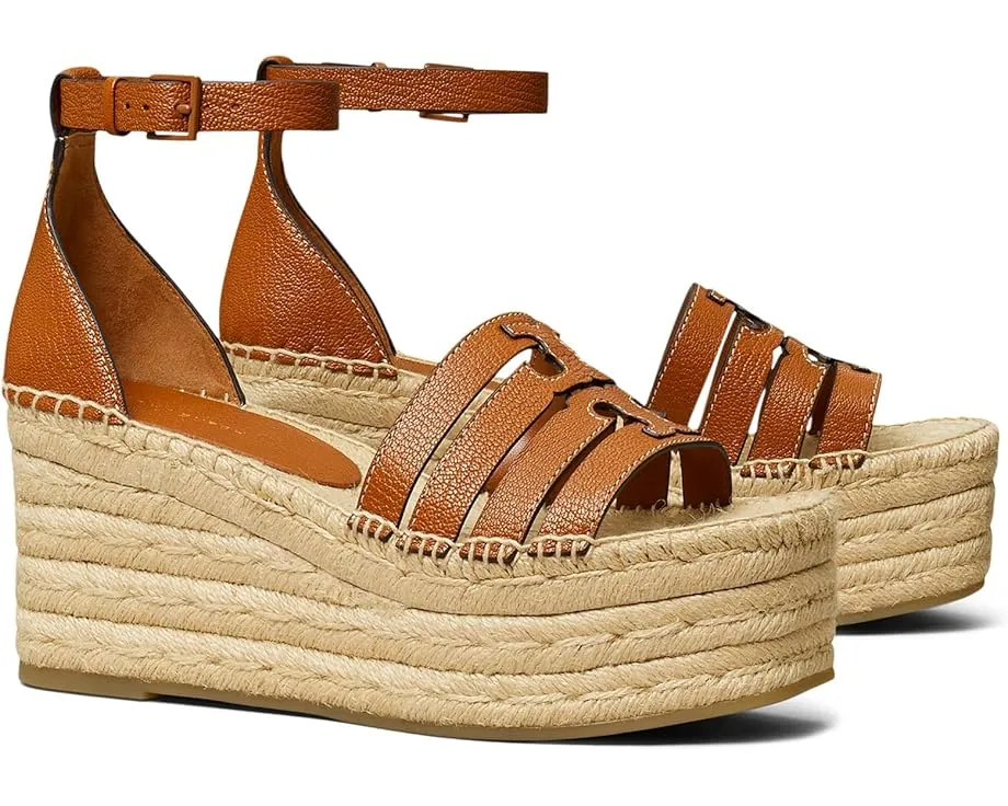Босоножки Tory Burch Ines на платформе 80 мм с ремешком на щиколотке